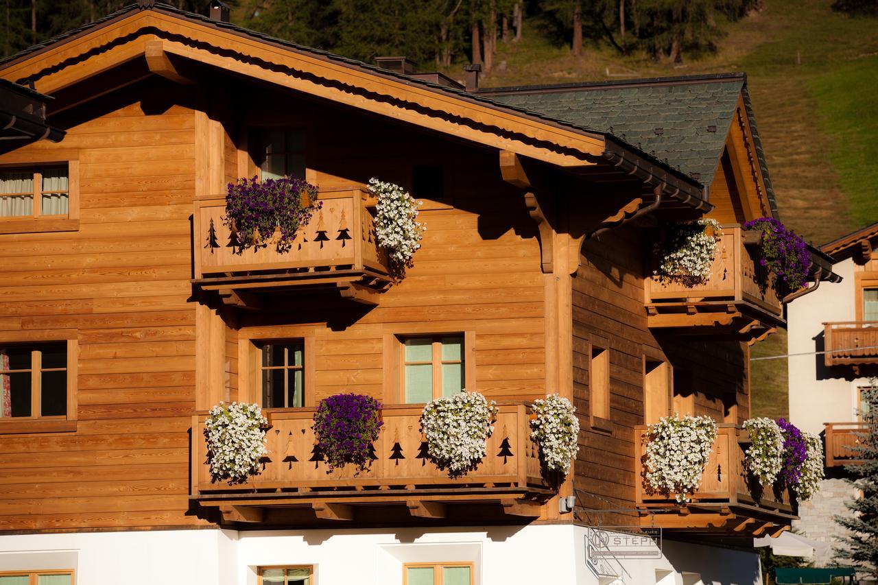 Les Fleurs Bleues Aparthotel Livigno Ngoại thất bức ảnh